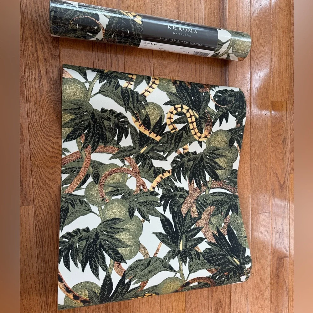 2 Rolls Masureel Cabinet of Curiosities Equator Jungle  Khroma Wallpaper